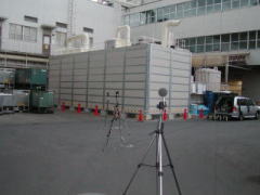 防音対策工事を考慮した、騒音測定